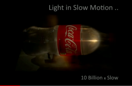 light in slow motion