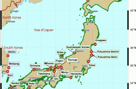 Japanese Nuclear Power Plants