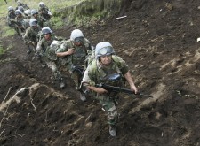 Remanants of UN Peacekeeping forces